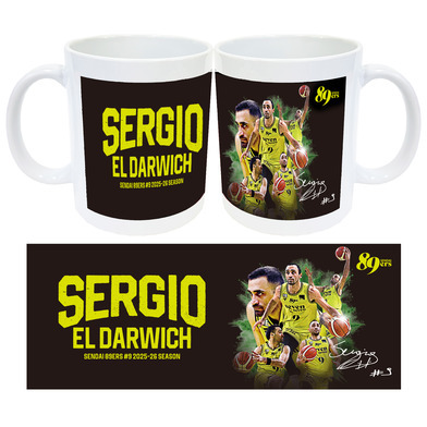 【MyPLAYER COLLECTION 2025-26】マグカップ #9 セルジオ・エル ダーウィッチ